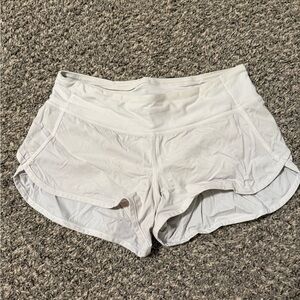 Lululemon Athletica Light Gray Athletic Shorts